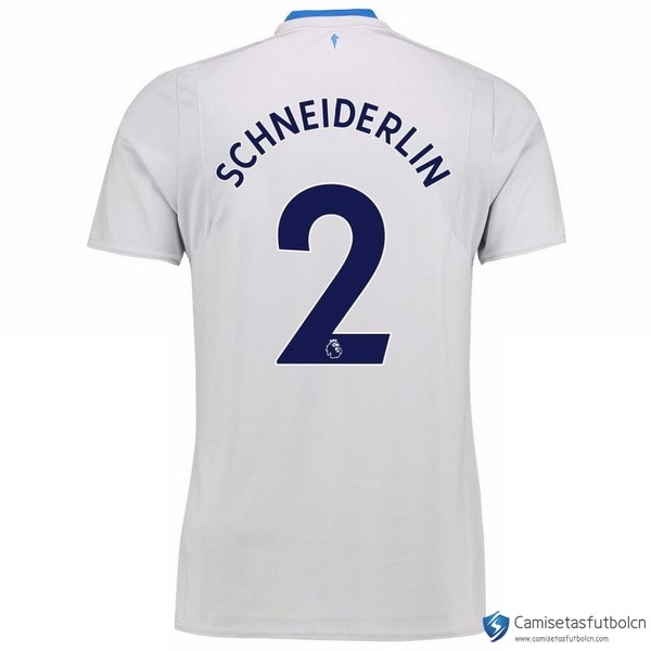 Camiseta Everton Segunda equipo Schneiderlin 2017-18